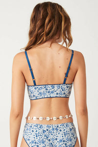 Sunshine Bandit Bralette- Chambray