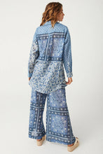 Load image into Gallery viewer, Sunshine Bandit Shirt Dress- Chambray