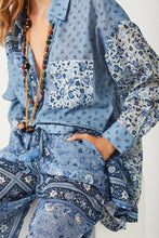 Load image into Gallery viewer, Sunshine Bandit Shirt Dress- Chambray