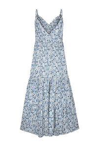 Sunshine Bandit Strappy Gown- Chambray