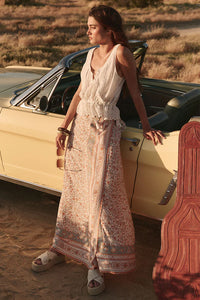 Sunshine Bandit Wrap Skirt- Desert Sage