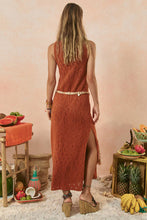 Load image into Gallery viewer, Rhodes Knit Maxi Dress- Cinnamon