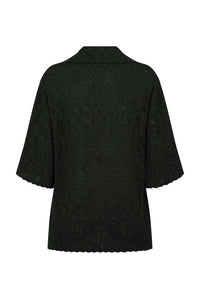 Rhodes Knit Shirt- Onyx