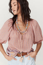 Load image into Gallery viewer, Sweet Nothings Short Sleeve Blouse- Sugar Plum