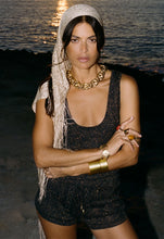 Load image into Gallery viewer, Moss Knit Singlet- Onyx