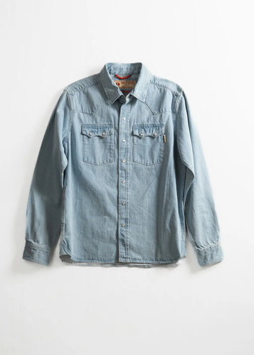 Turner Denim Shirt- Bleach