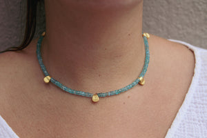 Turquoise Waters Apatite Necklace