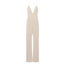 Load image into Gallery viewer, Venice Viscose Cream Jumpsuit