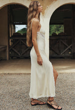 Load image into Gallery viewer, Vina Lace Slip Dress- Buttermilk