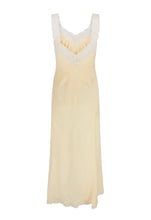 Load image into Gallery viewer, Vina Lace Slip Dress- Buttermilk