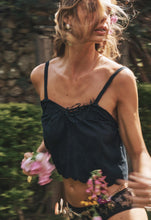 Load image into Gallery viewer, Vintage Petticoat Cami- Onyx