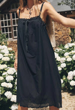 Load image into Gallery viewer, Vintage Petticoat Midi Dress- Onyx