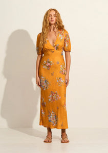 Pamela Midi Dress- Mango Floral