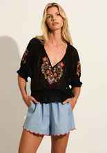 Load image into Gallery viewer, Coralie Blouse- Black