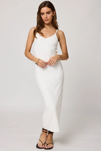 So Simple Maxi Dress- White