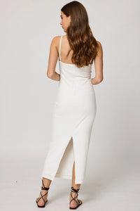 So Simple Maxi Dress- White