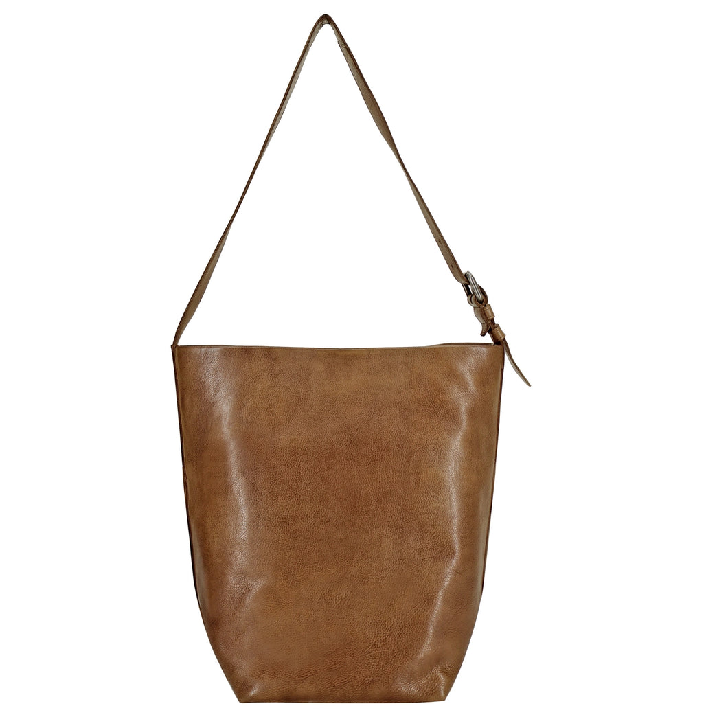 Chance Handcrafted Leather Totebag- Cognac