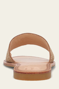 Ava Woodstock Slide- Almond