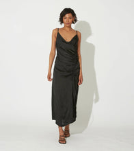Load image into Gallery viewer, Babette Ankle Dress in Black
