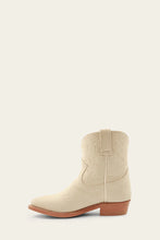 Load image into Gallery viewer, Billy Short Bootie- Ivory Embossed Floral