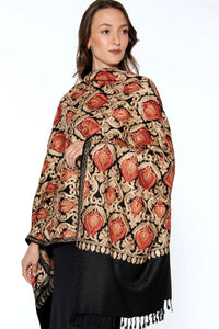 Mandira Embroidered Shawl