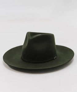 Rowan Fedora- Dark Green