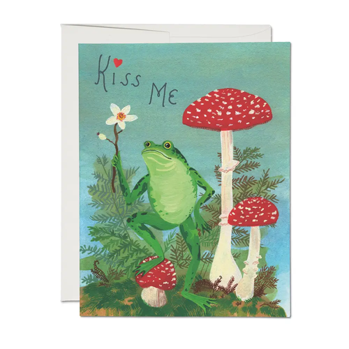 Kiss Me Love Greeting Card