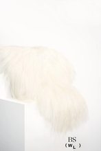 Load image into Gallery viewer, White Icelandic Sheepskin Throw Rug
