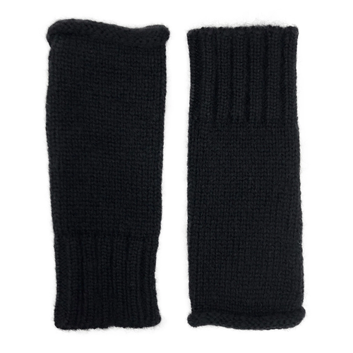 Black Essential Alpaca Gloves