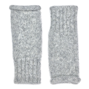 Gray Essential Alpaca Gloves