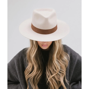 Miller Fedora Ivory Hat