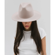 Load image into Gallery viewer, Wes Fedora Ivory Hat