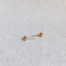 Load image into Gallery viewer, 14k Gold Filled 4.0mm Ball Stud Earrings