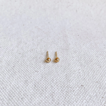Load image into Gallery viewer, 14k Gold Filled 3.0mm Ball Stud Earrings
