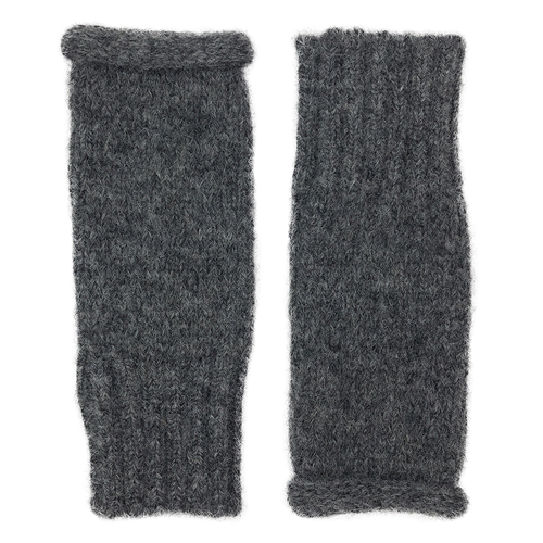 Charcoal Essential Alpaca Gloves