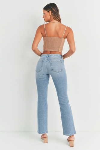 Low Rise Vintage Slim Bootcut Jean