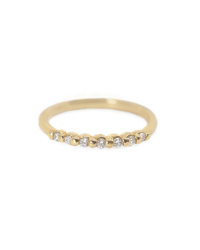 Solid Gold Timeless Diamond Gold Ring