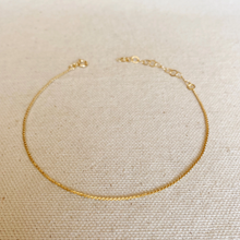 Load image into Gallery viewer, 18k Gold Filled Delicate Anklet
