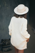 Load image into Gallery viewer, Boyfriend Knit Sweater Oatmeal