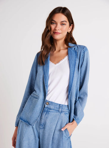 Jagger Easy Longline Blazer- Vint. Horizon Wash