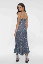 Load image into Gallery viewer, Cassia Slip Dress- Blue Smoke