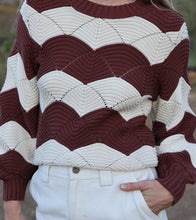 Load image into Gallery viewer, Kori Sweater- Terracotta/Ivory