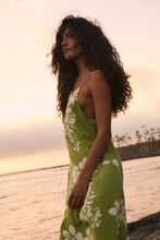 Load image into Gallery viewer, Hawaii Maxi Silk Dress