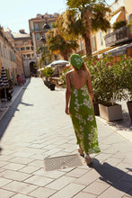 Load image into Gallery viewer, Hawaii Maxi Silk Dress