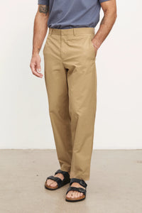 Sting Poplin Pant- Camel