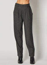 Load image into Gallery viewer, Relaxed Pleat Front Trouser - Glencheck Plaid