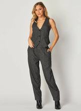 Load image into Gallery viewer, Relaxed Pleat Front Trouser - Glencheck Plaid