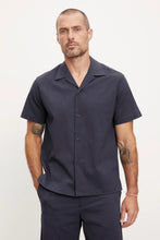 Load image into Gallery viewer, Frank Button Up Shirt- Navy