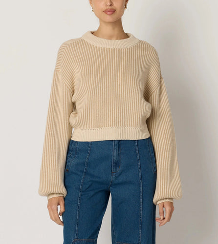 Sydney Sweater- Ivory Oatmeal