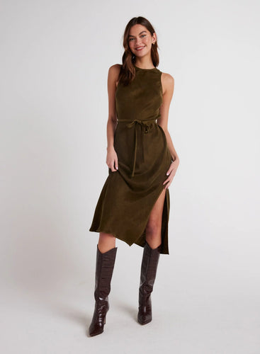 Tank Slip Dress- Autumn Olive